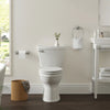 [5268A60CL.020] Moments Slow-Close & Easy Lift-Off Elongated Wood Toilet Seat - White