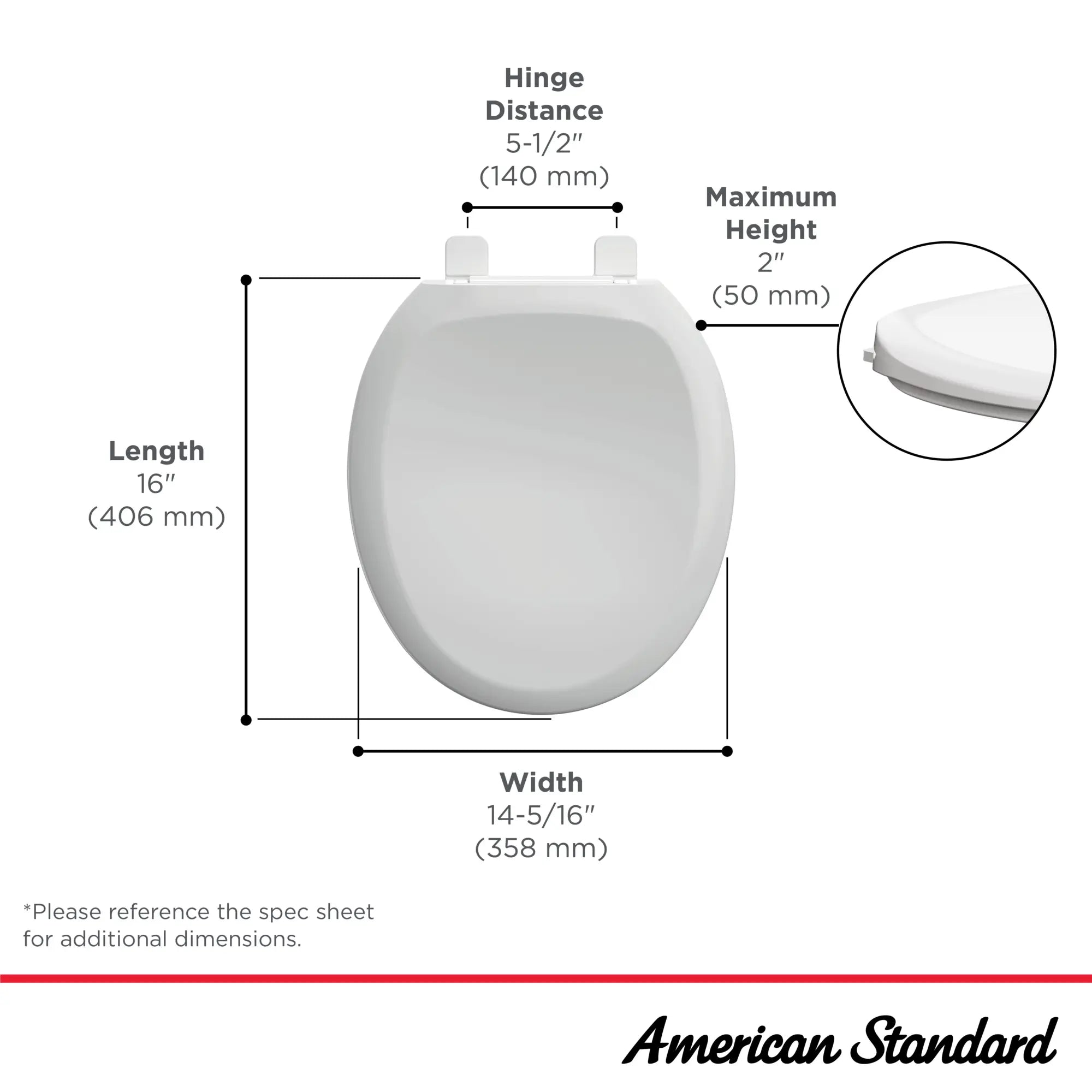 Champion® Slow-Close & Easy Lift-Off Round Front Toilet Seat // WHITE // 268993_Champion_Infographic_5320B65CT_0001_AUG2025_1_CDNwebp.webp