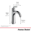 [1351502430] Edgeline Single Hole Single-Handle Bathroom Faucet - Matte Black