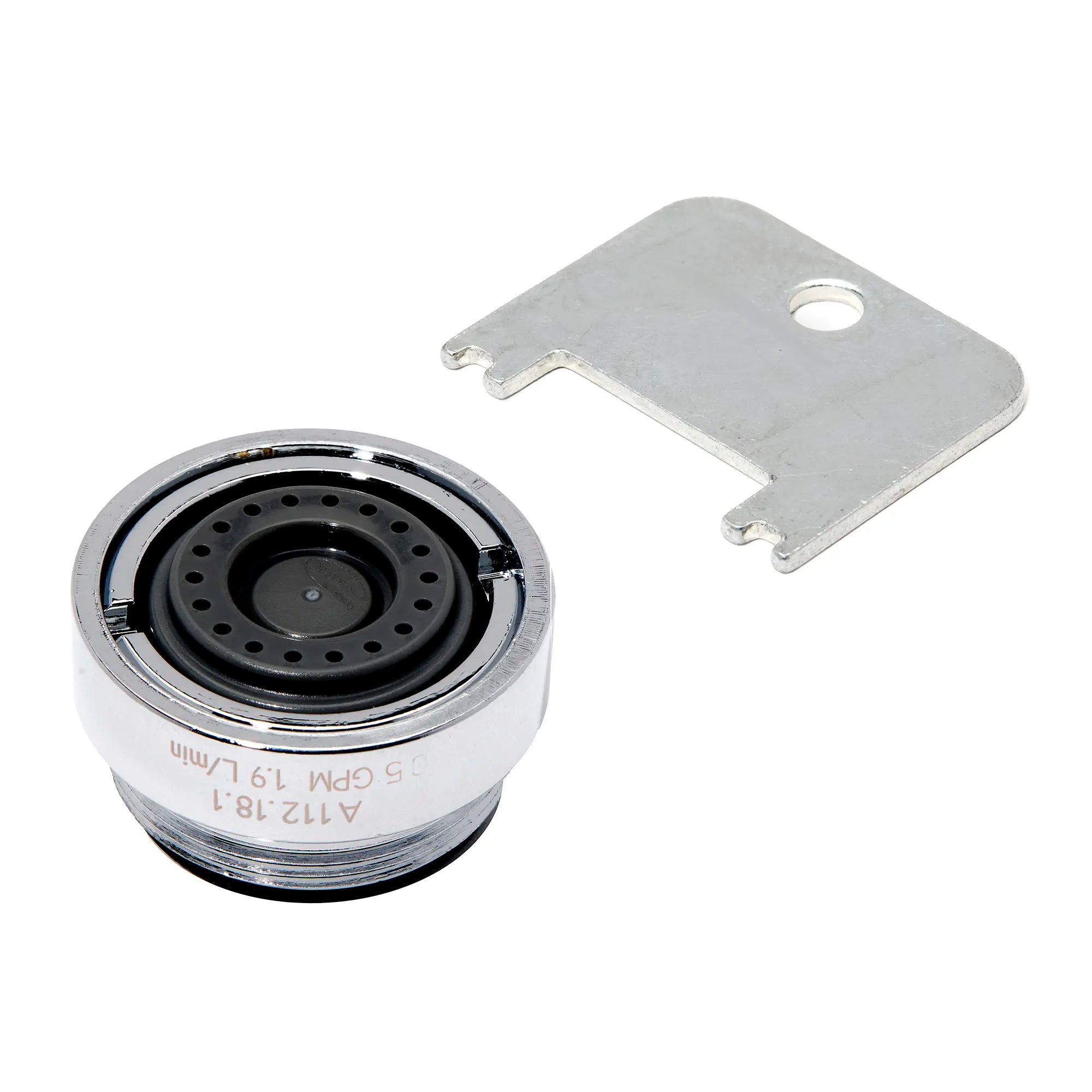 0.5 gpm Non-Aerated Spray With Key // POLISHED CHROME // 277172_Parts_SiloRight_066508_0020A_0_CDNwebp.webp