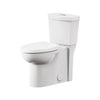 [2794203.020] Studio® Skirted Two-Piece Dual Flush 1.28 gpf/4.8 Lpf and 1.0 gpf/3.8 Lpf Chair Height Elongated Toilet With Seat - White