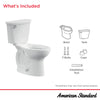 [215FC104.222] Cadet® PRO Two-Piece 1.28 gpf/4.8 Lpf Compact Chair Height Elongated 14-Inch Rough Toilet Less Seat - Linen