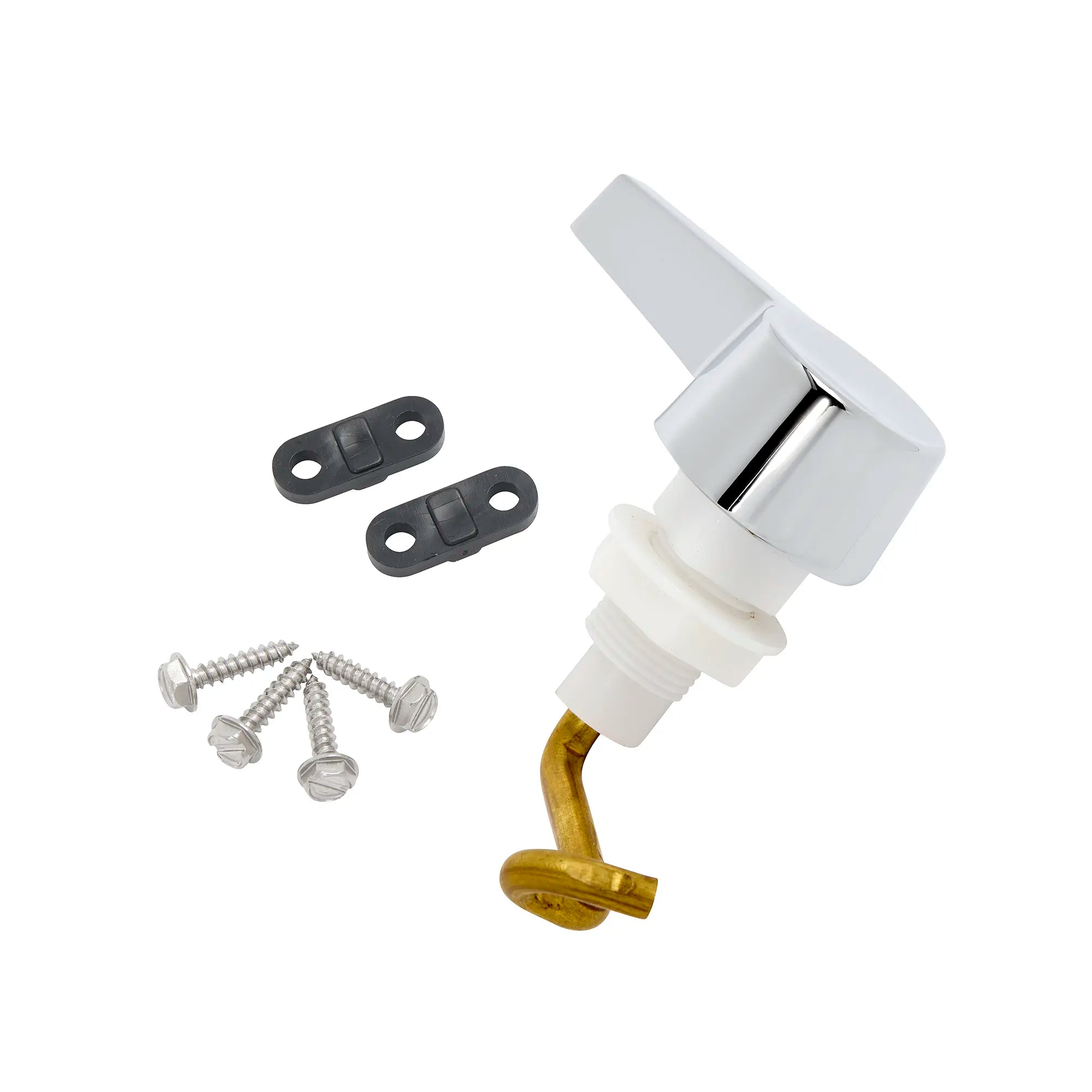 Left Hand Trip Lever for Pressure Assist 4086 Toilet Tank // POLISHED CHROME // 279552_Parts_SiloLeft_738254_0020A_0001_December2025_0_CDNwebp.webp