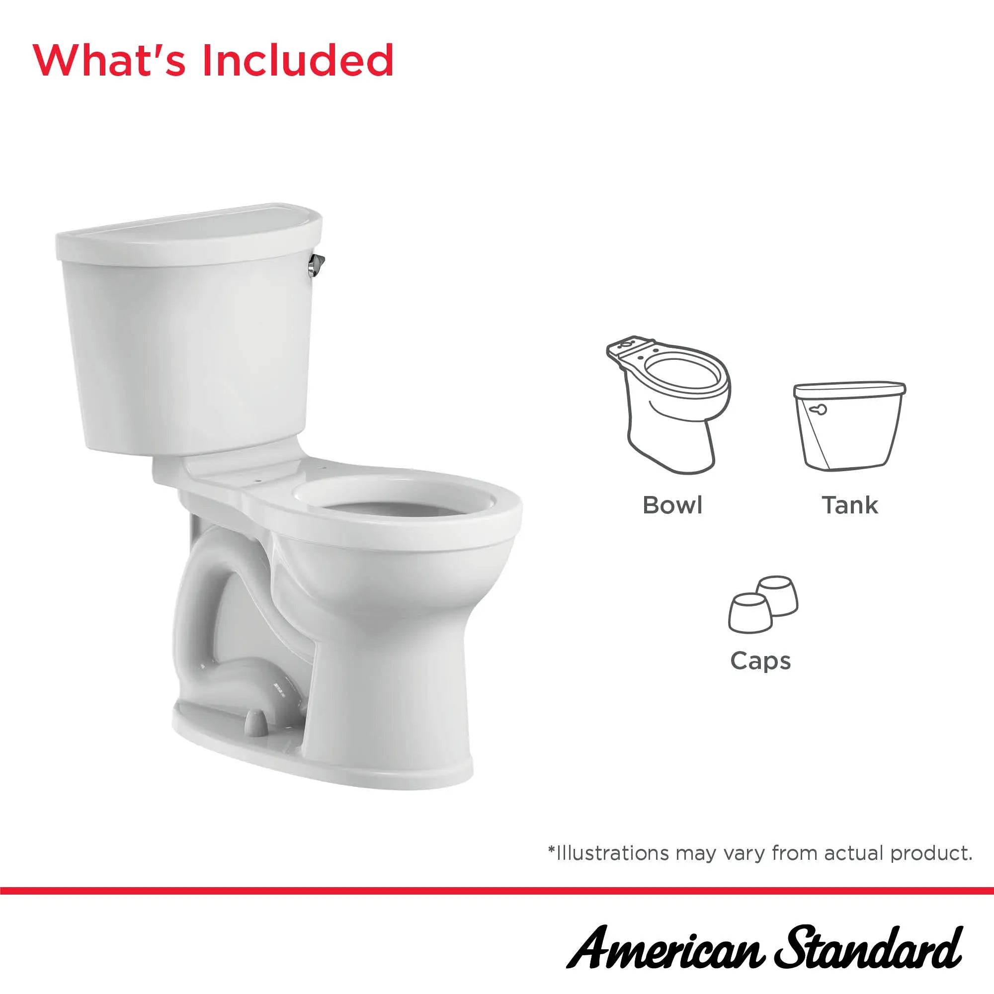 Champion® PRO Two-Piece 1.28 gpf/4.8 Lpf Chair Height Round Front Right-Hand Trip Lever Toilet Less Seat // WHITE // 279640_ChampionPro_Infographic_211BA105_0001_DEC2025_0_CDNwebp.webp