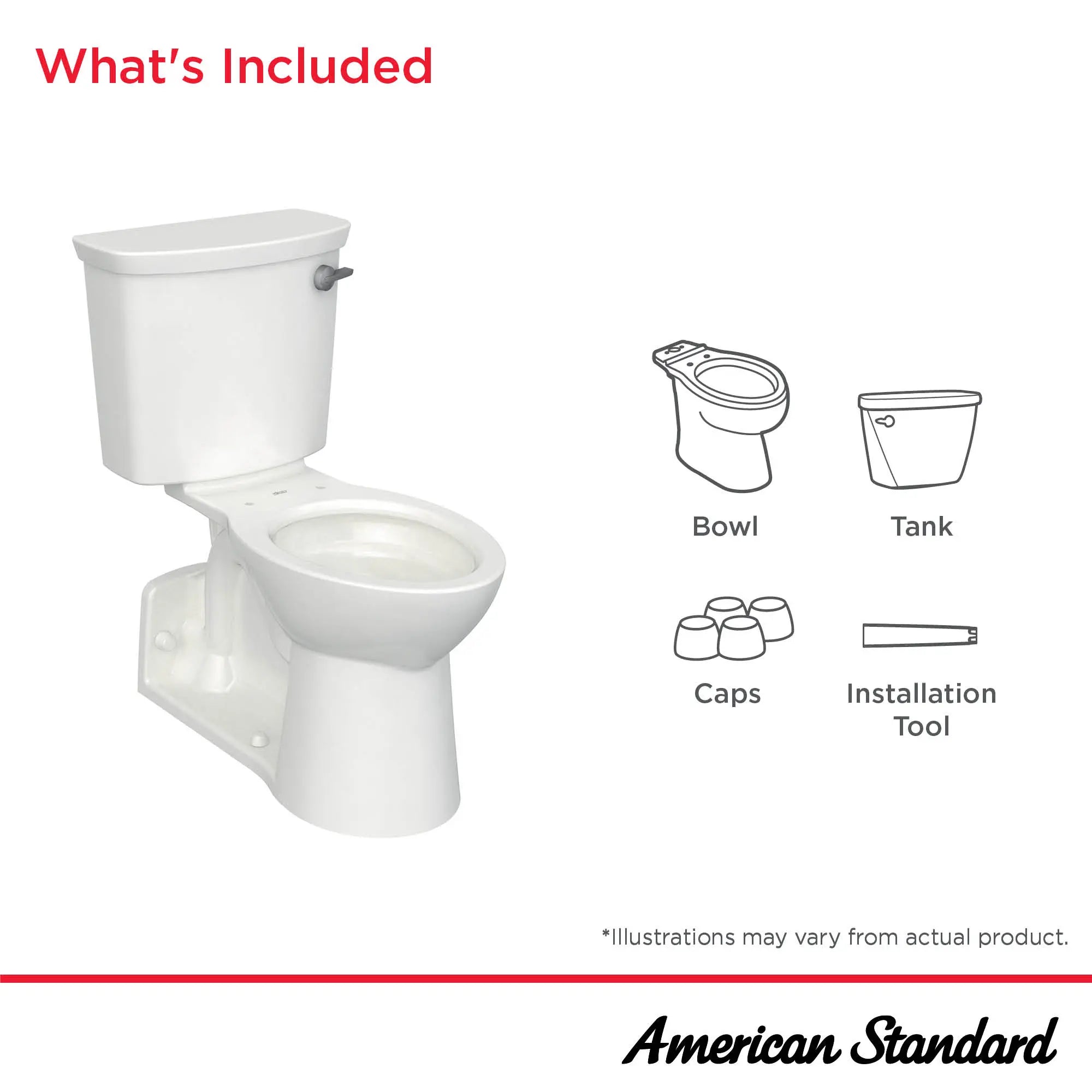 Yorkville® VorMax® Two-Piece 1.28 gpf/4.8 Lpf Right-Hand Trip Lever Chair Height Back Outlet Elongated EverClean® Toilet // WHITE // 279650_Yorkville_Infographic_209AA138_0001_DEC2025_0_CDNwebp.webp