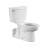 [2876016.020] Yorkville® Two-Piece Pressure Assist 1.6 gpf/6.0 Lpf Back Outlet Elongated EverClean® Toilet - White