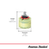 [023529-0070A/H] Volume and Temperature Control Pressure Balance Valve Cartridge - No Finish