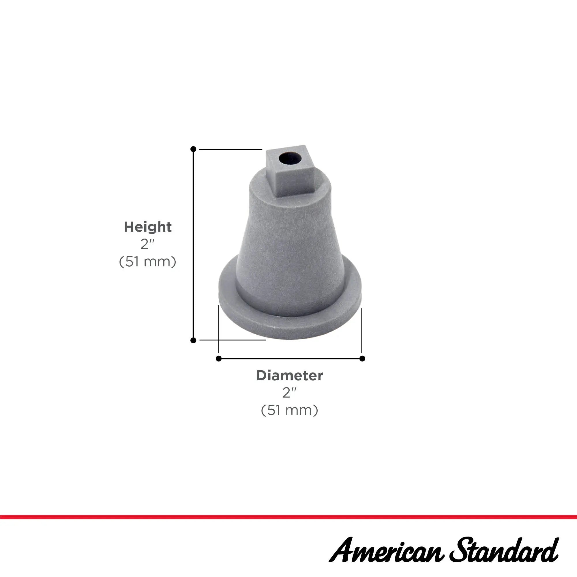 Hampton Faucet Handle Adapter // NO FINISH // 280814_ReplacePart_Infographic_923002-0070A_0001_JAN2026_0_CDNwebp.webp