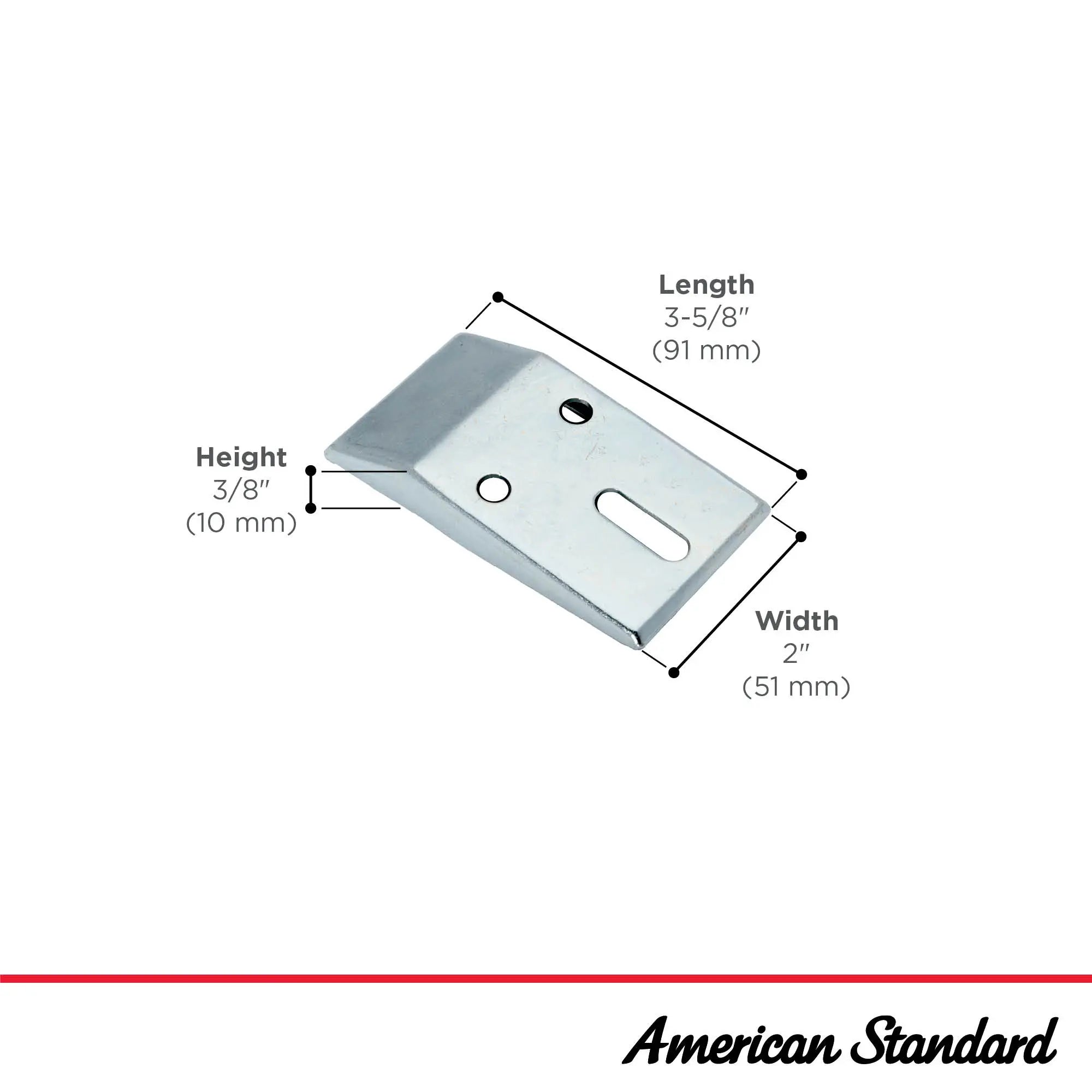 K-2 Wall Hanger Bracket // NO FINISH // 280815_ReplacePart_Infographic_047058-0070A0001_JAN2026_0_CDNwebp.webp