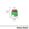 [A951470-0070A] Single Control Faucet Replacement Valve Cartridge - No Finish