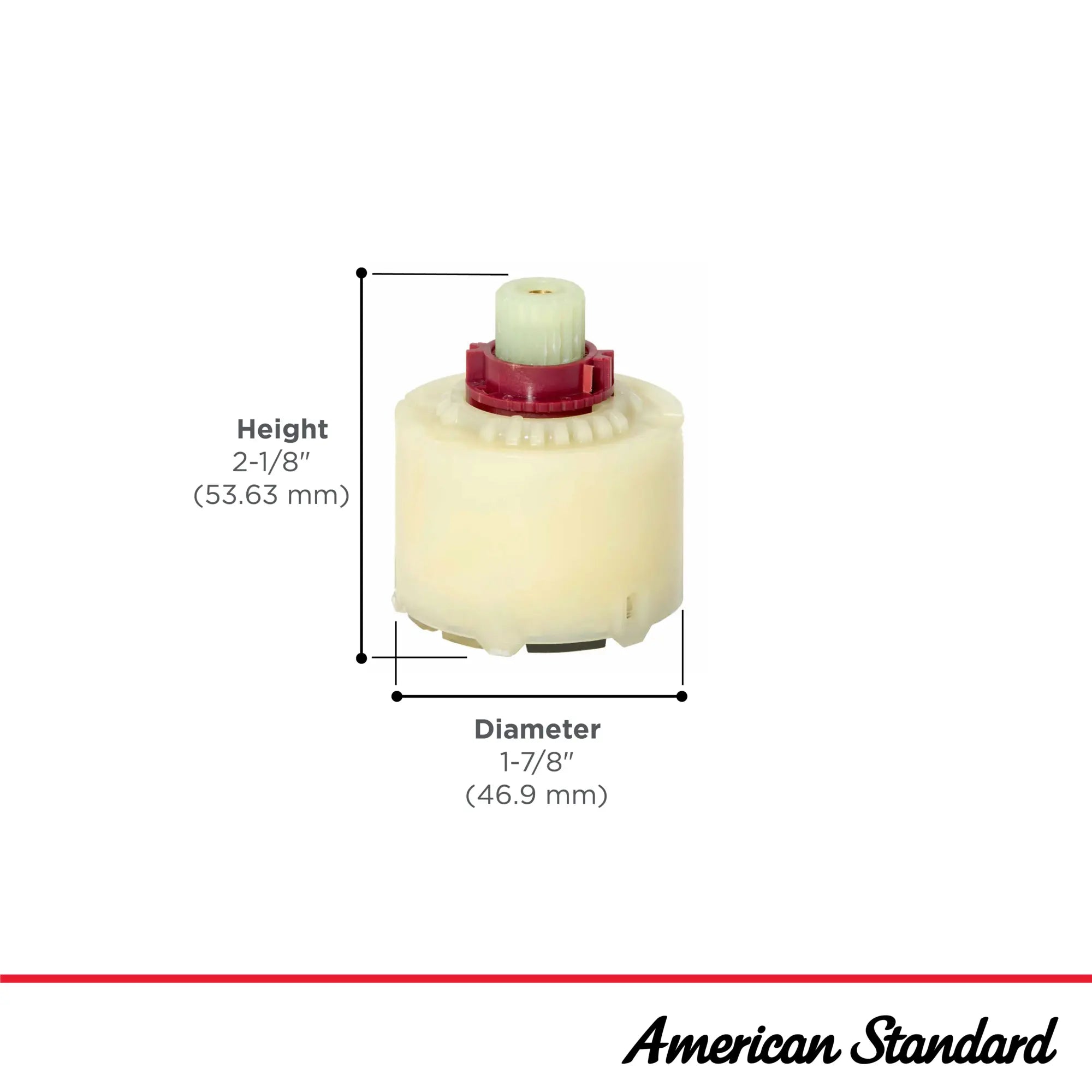 Temperature Control Pressure Balance Valve Cartridge // NO FINISH // 280824_ReplacePart_Infographic_A954440-0070A_0001_JULY2026_1_CDNwebp.webp