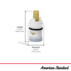 [A954120-0070A] Colony Dual Control Faucet Replacment Valve Cartridge - No Finish