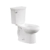 [288CA114.020] H2Optimum® Two-Piece 1.1 gpf/4.2 Lpf Standard Height Elongated Toilet Less Seat - White