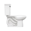 [288CA114.020] H2Optimum® Two-Piece 1.1 gpf/4.2 Lpf Standard Height Elongated Toilet Less Seat - White
