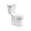 [204BA200.020] Edgemere® Two-Piece Dual Flush 1.6 gpf/6.0 Lpf and 1.1 gpf/4.2 Lpf Chair-Height Round-Front Toilet Less Seat - White