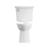 [707AA101.020] Optum VorMax Two-Piece 1.28 gpf/4.8 Lpf Chair Height Elongated Toilet with Seat - White