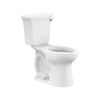 [204AA105.020] Edgemere® Two-Piece 1.28 gpf/4.8 Lpf Chair-Height Elongated Right-Hand Trip Lever Toilet Less Seat - White