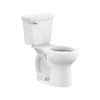 [215BA004.020] Cadet® PRO Two-Piece 1.6 gpf/6.0 Lpf Chair Height Round Front Toilet Less Seat - Linen
