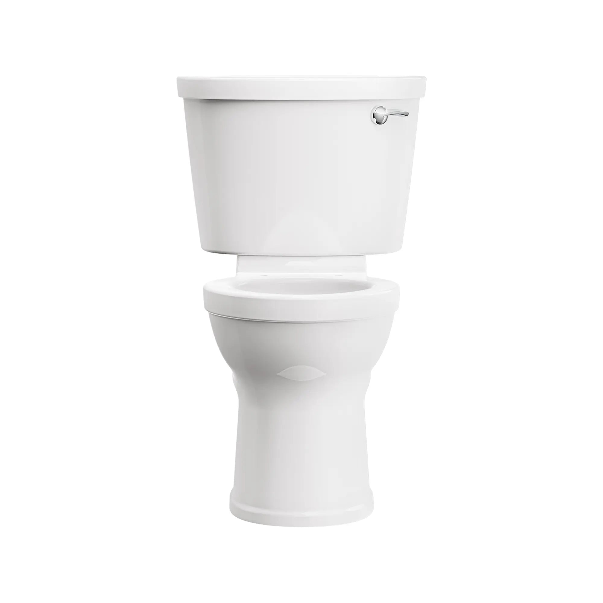 Champion® PRO Two-Piece 1.6 gpf/6.0 Lpf Chair Height Elongated Right-Hand Trip Lever Toilet Less Seat // WHITE // 281154_Champion_SiloFront_211AA005.020_0001_DECEMBER2025_0_CDNwebp.webp