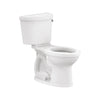 [211AA005.020] Champion® PRO Two-Piece 1.6 gpf/6.0 Lpf Chair Height Elongated Right-Hand Trip Lever Toilet Less Seat - White