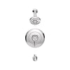 [1362990020] Hillpoint Single Handle 6-Spray Tub and Shower Faucet, 2.5 gpm (Valve Included) - Polished Chrome