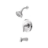 [1362990020] Hillpoint Single Handle 6-Spray Tub and Shower Faucet, 2.5 gpm (Valve Included) - Polished Chrome