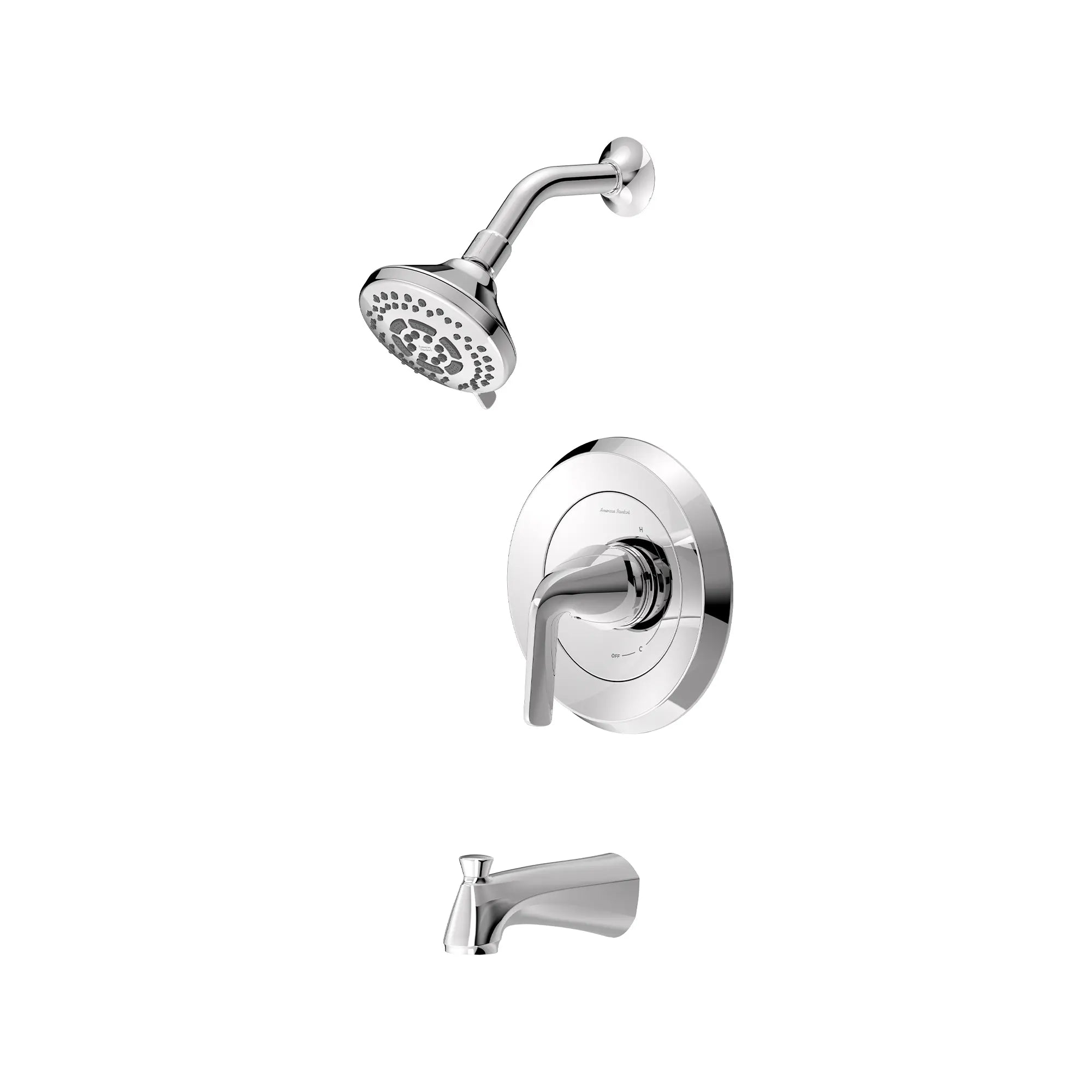 Hillpoint Single Handle 6-Spray Tub and Shower Faucet, 2.5 gpm (Valve Included) // POLISHED CHROME // 281200_Hillpoint_SiloLeft_1362990020_0001_SEPTEMBER2025_0_CDNwebp.webp