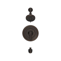 [1363082780] Sherbrook Single Handle 6-Spray Tub and Shower Faucet, 2.5 gpm (Valve Included) - Legacy Bronze