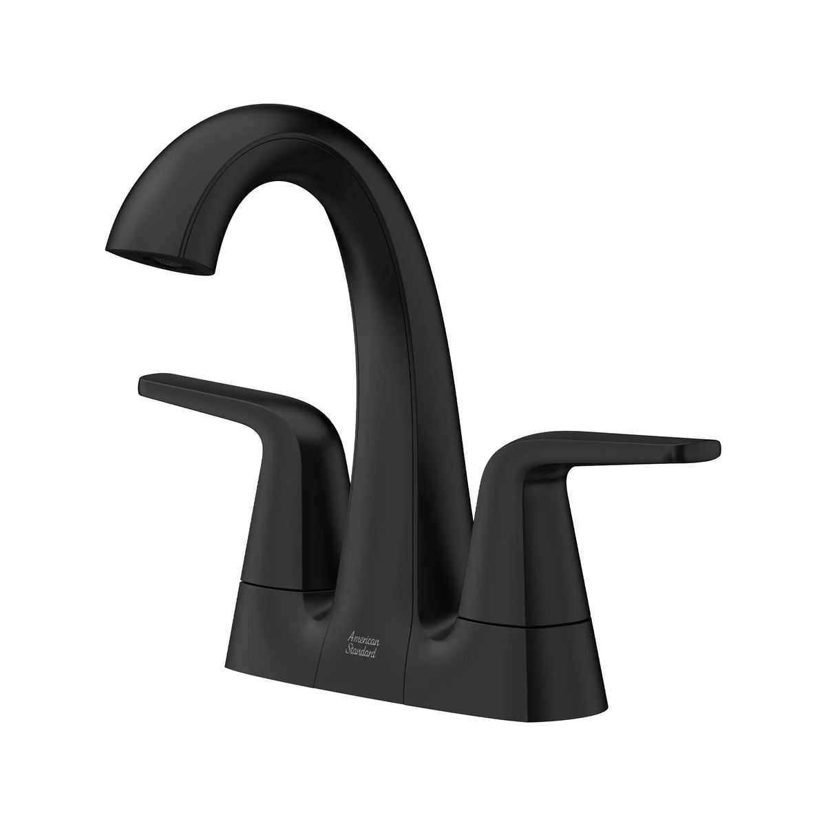 Hillpoint 2-Handle 4 in. Centerset Faucet, 1.2gpm // MATTE BLACK // 281213_Hillpoint_SiloLeft_1363312430_0001_OCTOBER2025_0_CDNwebp.webp