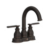 [1363292780] Sherbrook 2-Handle 4 in. Centerset Faucet, 1.2gpm - Legacy Bronze