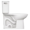 [250AA809.020] EcoStrength Aspirations Two-Piece 0.80 gpf/3 Lpf Chair Height Elongated Toilet Less Seat - White