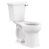 [204BA105.020] Edgemere® Two-Piece 1.28 gpf/4.8 Lpf Chair-Height Round-Front Right-Hand Trip Lever Toilet Less Seat - White