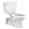 [2876100.020] Yorkville® Two-Piece Pressure Assist 1.1 gpf/4.2 Lpf Back Outlet Elongated EverClean® Toilet - White