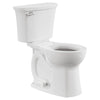 [204BB104.020] Edgemere® Two-Piece 1.28 gpf/4.8 Lpf Chair-Height Round-Front 10 in. Rough Toilet Less Seat - White