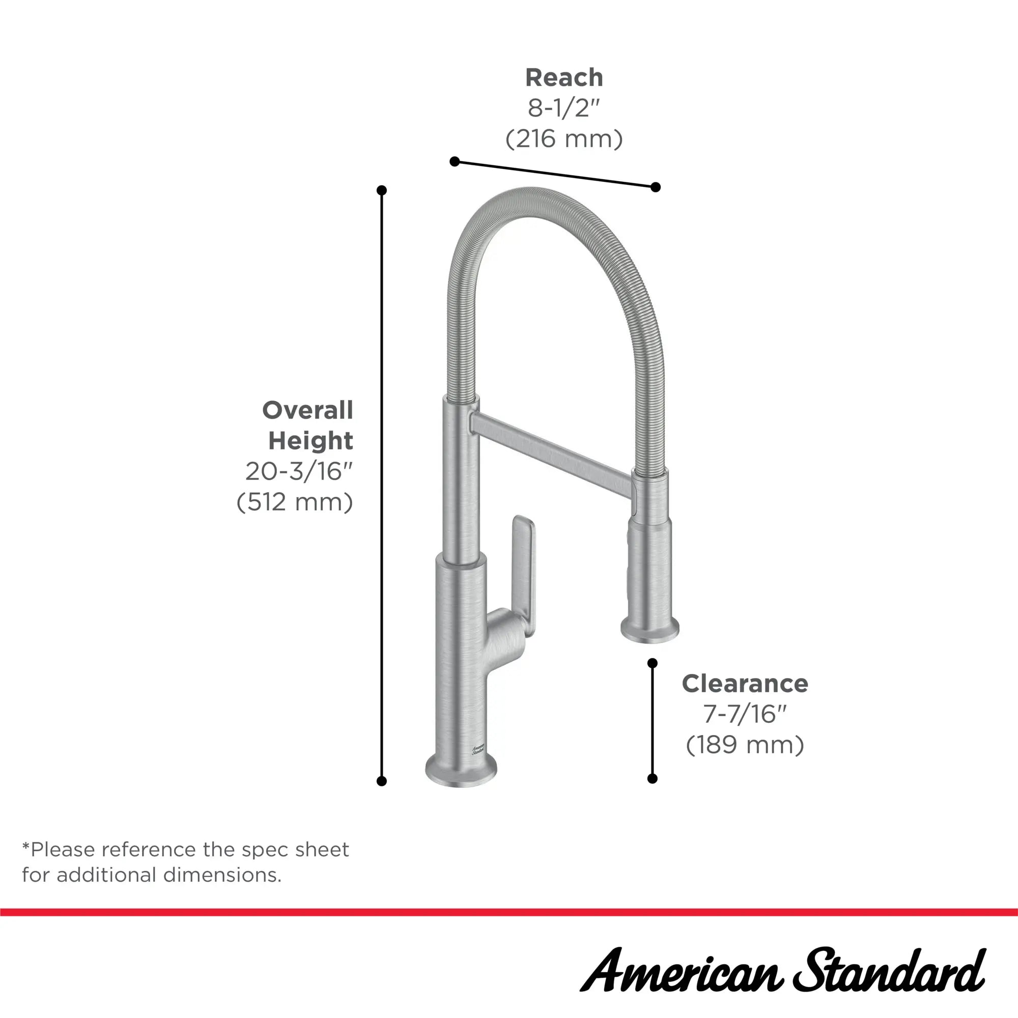 Sonner Single-Handle Semi-Pro 3-Function Kitchen Faucet 1.8 gpm/6.8 L/min with Deck Plate // POLISHED CHROME // 282377_Sonner_Infographic_1176960750_0003_MARCH2026_0_CDNwebp.webp