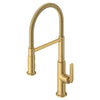 [117696GN00] Sonner Single-Handle Semi-Pro 3-Function Kitchen Faucet 1.8 gpm/6.8 L/min with Deck Plate - Brushed Cool Sunrise