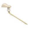 [047192-0210A] Left-Hand 30 Degree Plastic Toilet Trip Lever - Polished Chrome