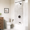 [1363082780] Sherbrook Single Handle 6-Spray Tub and Shower Faucet, 2.5 gpm (Valve Included) - Legacy Bronze