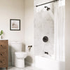 [1363082780] Sherbrook Single Handle 6-Spray Tub and Shower Faucet, 2.5 gpm (Valve Included) - Legacy Bronze