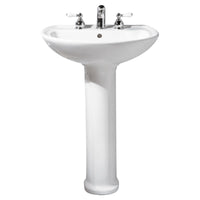 [731100-400.020] Cadet Pedestal Leg - White