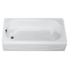 [0255212.020] New Salem 60 x 30-Inch Integral Apron Bathtub With Left-Hand Outlet - White