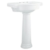 [0282800.020] Retrospect® 8-Inch Widespread Pedestal Sink Top and Leg Combination - White
