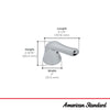 [M950248-0020A] Colony Handle Bs Dc - Polished Chrome