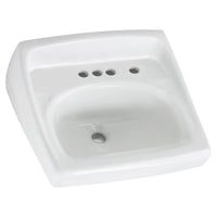 [0355034.020] Lucerne® Wall-Hung Sink With 4-Inch Centerset and Extra Right-Hand Hole - White