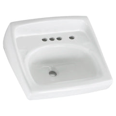 [0355034.020] Lucerne® Wall-Hung Sink With 4-Inch Centerset and Extra Right-Hand Hole - White