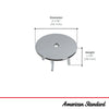 [7301242-100.0020A] Chrome Plated Non-Metallic Strainer - Polished Chrome