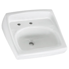 [0356115.020] Lucerne® Wall-Hung Sink With Center Hole Only and Extra Left-Hand Hole - White