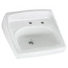 [0356137.020] Lucerne® Wall-Hung Sink With Center Hole Only and Extra Right-Hand Hole - White