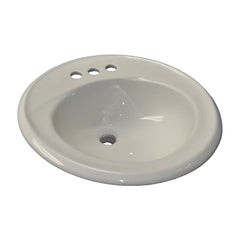 [0449004US.020] Kentucky Round Countertop Sink - White