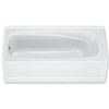 [1748202.020] Colony 5 1/2’ x 32” with Integral Apron Bath tub only - Left Hand Outlet - White